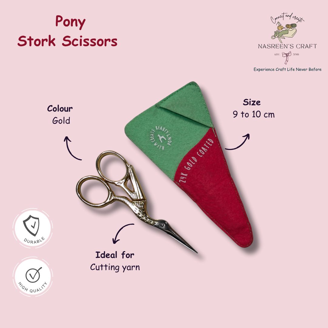 Peacock Gold Scissors
