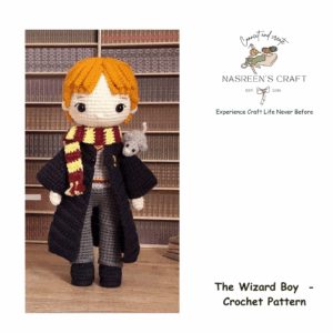 The Wizard Boy  -  Crochet Pattern