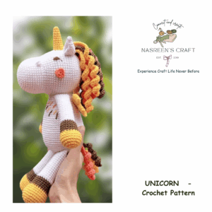 UNICORN   -  Crochet Pattern