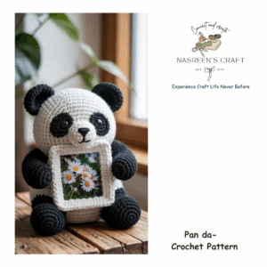 Panda-   Crochet Pattern