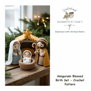 Amigurumi Blessed Birth Set - Crochet Pattern