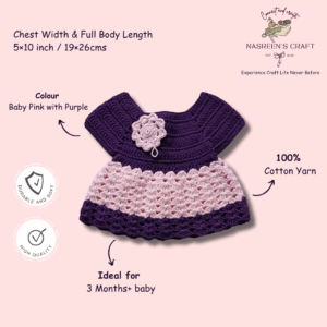 Blossom Charm Crochet Frock