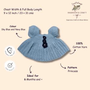 Ocean Mist Crochet Frock