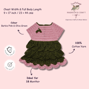 Barbie Bloom Crochet Frock