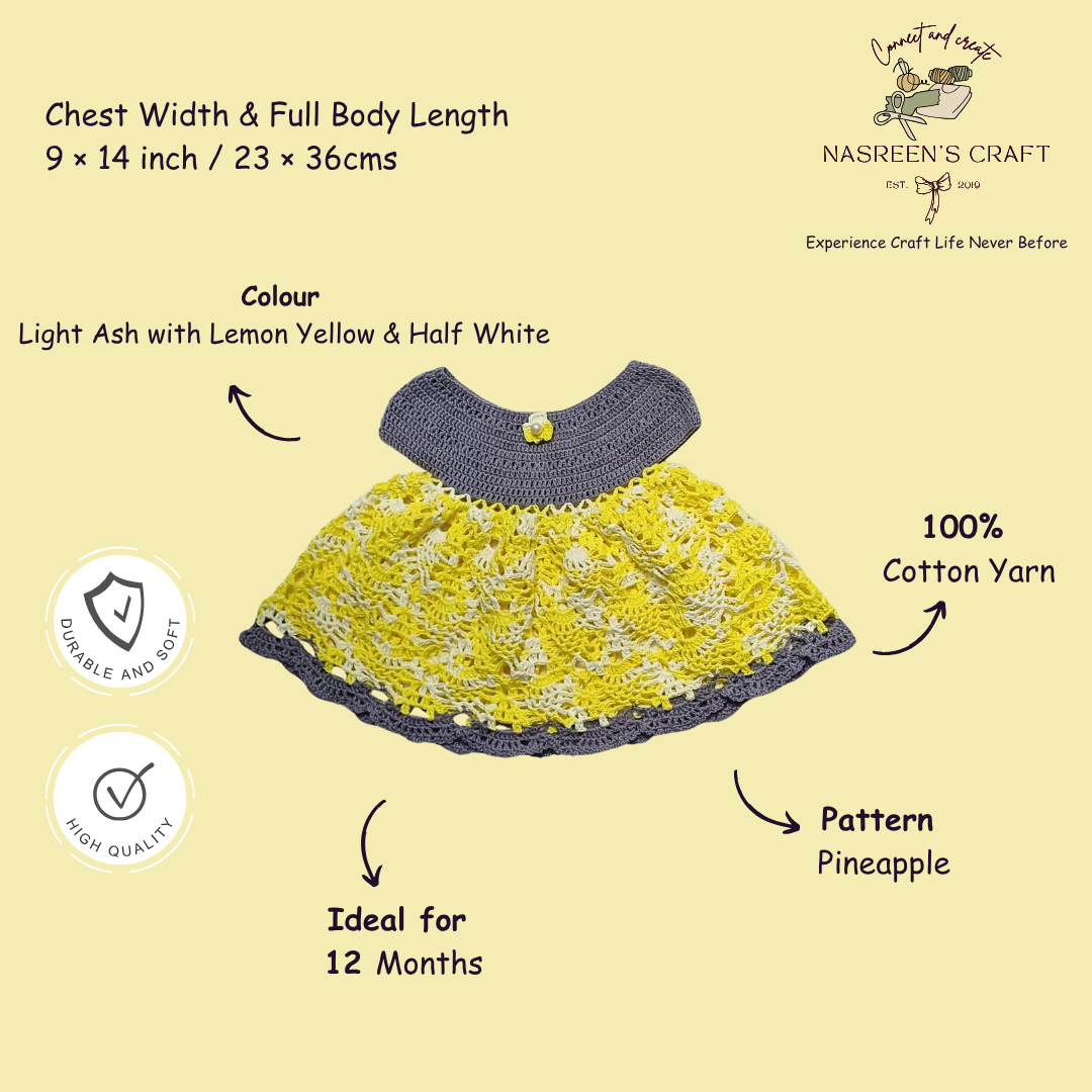 Morning Dew Crochet Frock