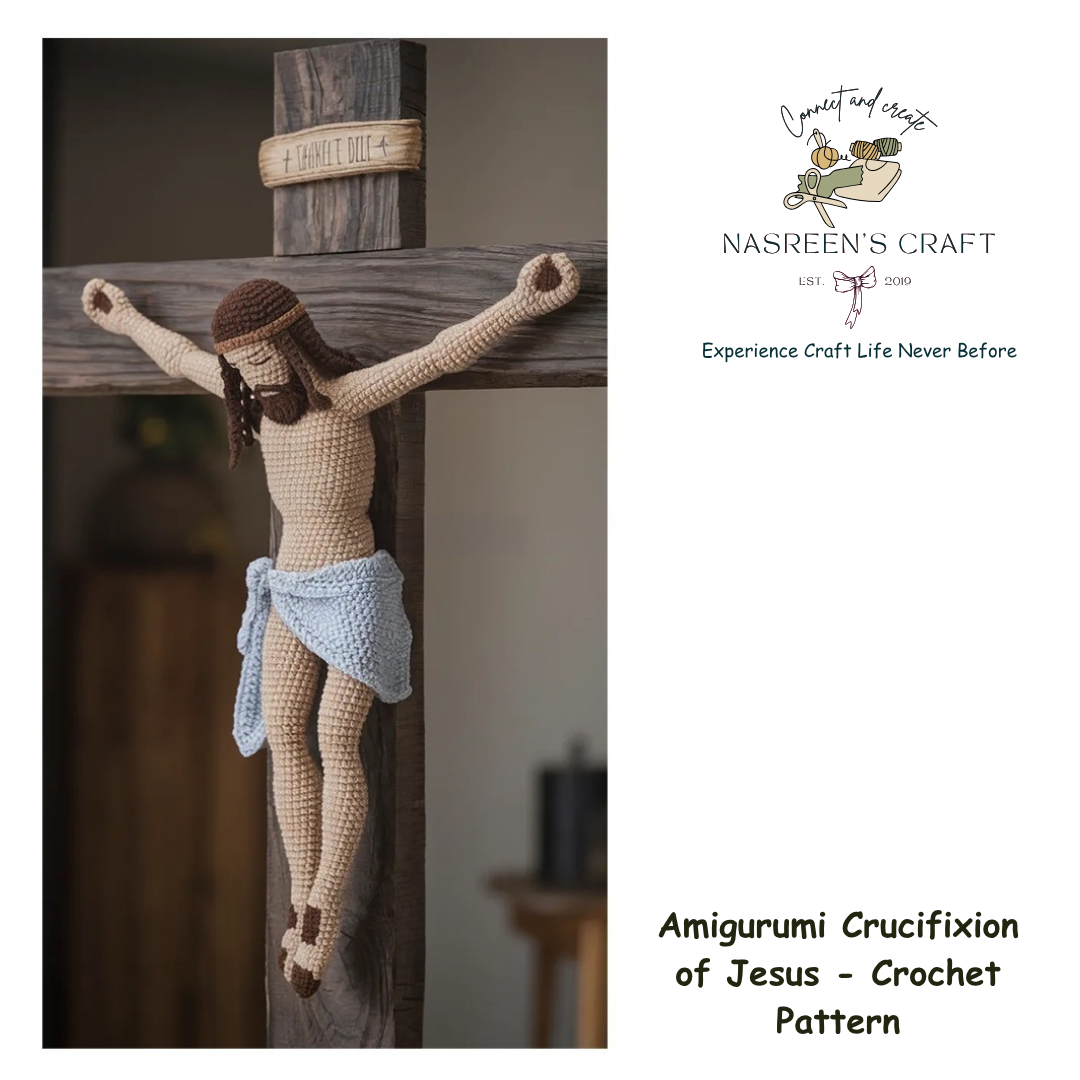 Amigurumi Crucifixion of Jesus - Crochet Pattern
