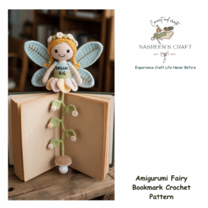 Amigurumi Fairy Bookmark Crochet Pattern