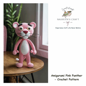Amigurumi Pink Panther - Crochet Pattern