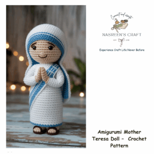 Amigurumi Mother Teresa Doll –  Crochet Pattern
