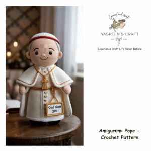 Amigurumi Pope -  Crochet Pattern