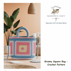 Granny Square Bag -  Crochet Pattern