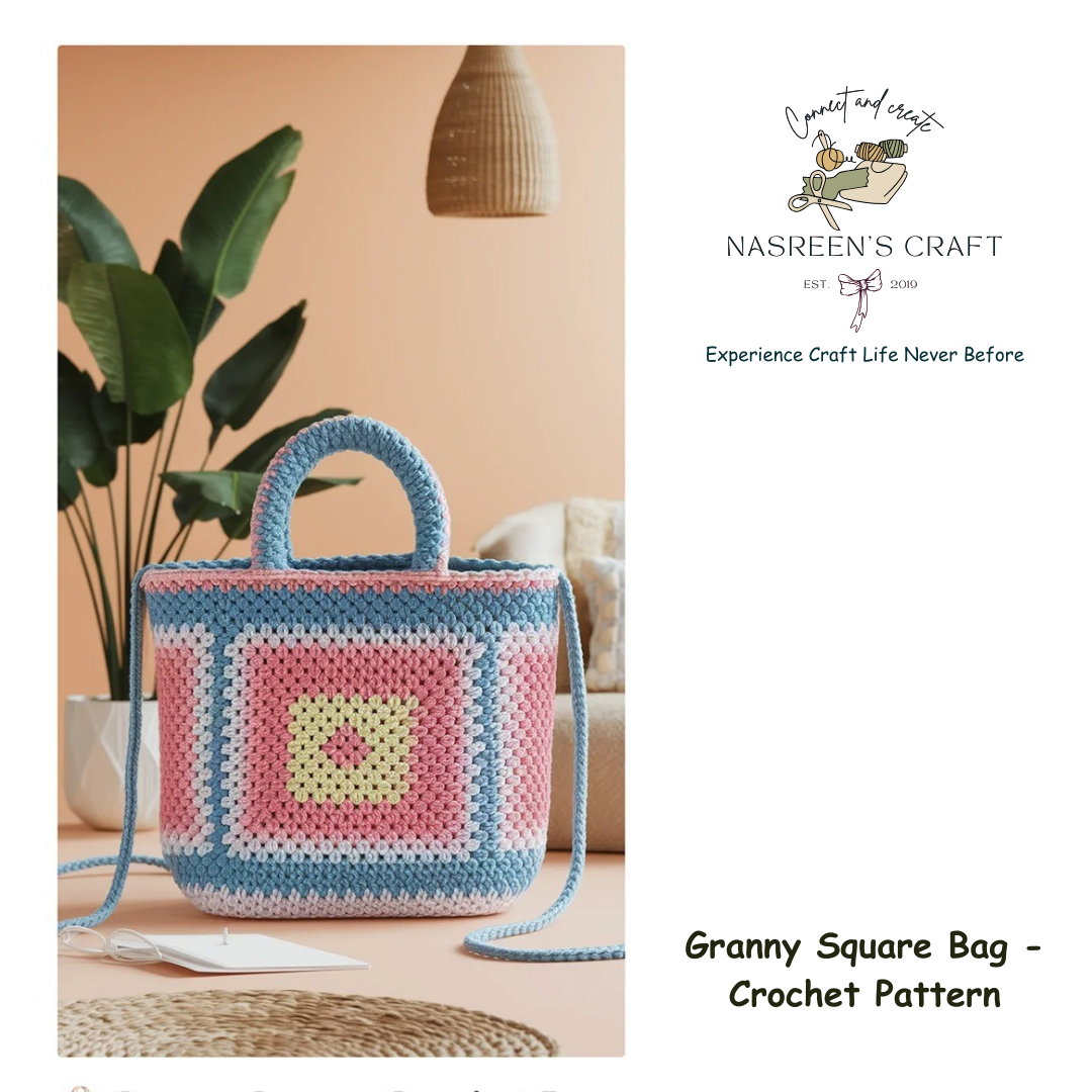 Granny Square Bag - Crochet Pattern