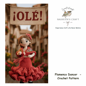 Flamenco Dancer  -  Crochet Pattern