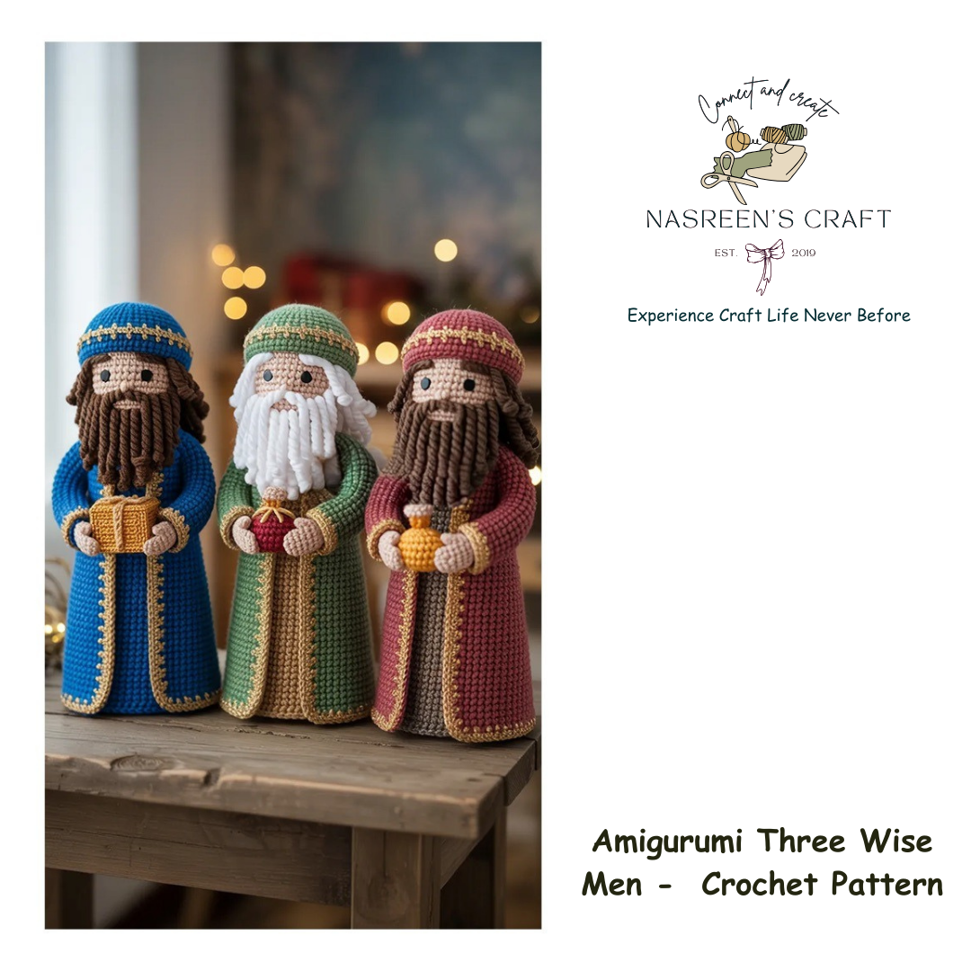 Amigurumi Three Wise Men - Crochet Pattern