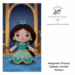 Amigurumi Princess Jasmine-Crochet Pattern