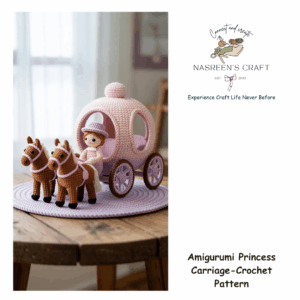 Amigurumi Princess Carriage-Crochet Pattern