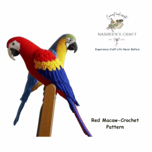 Red Macaw-Crochet Pattern