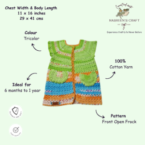 Front Open Frock